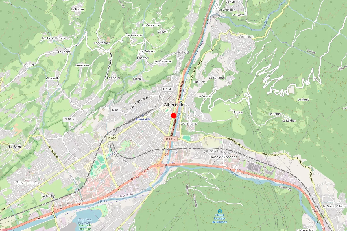 Plombier sur Albertville