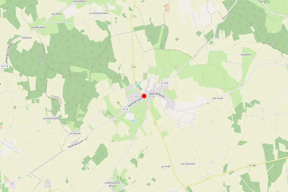 Plombier sur Alligny Cosne