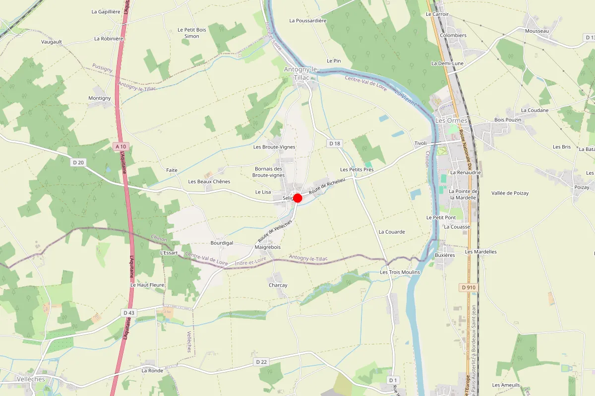 Plombier sur Antogny Le Tillac