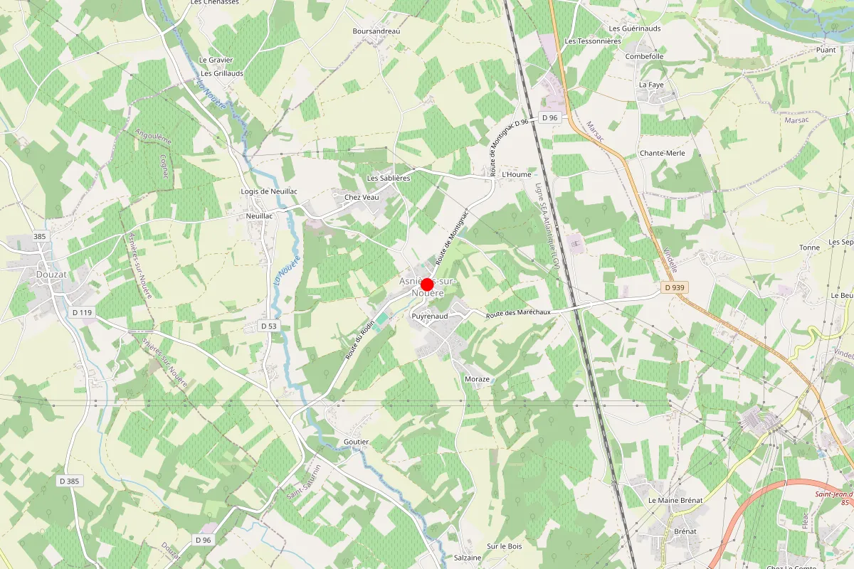 Plombier sur Asnieres Sur Nouere