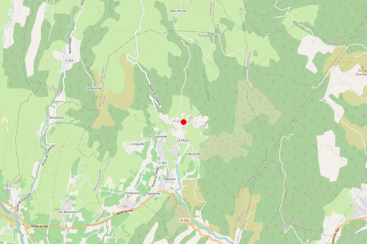 Plombier sur Aubignas