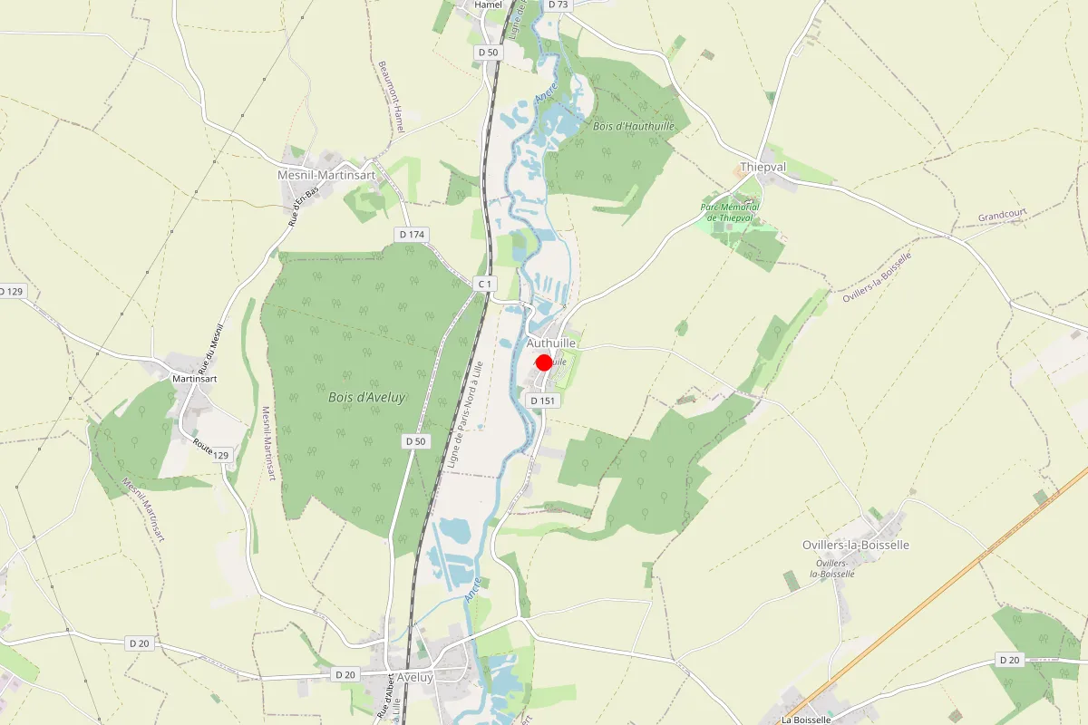 Plombier sur Authuille