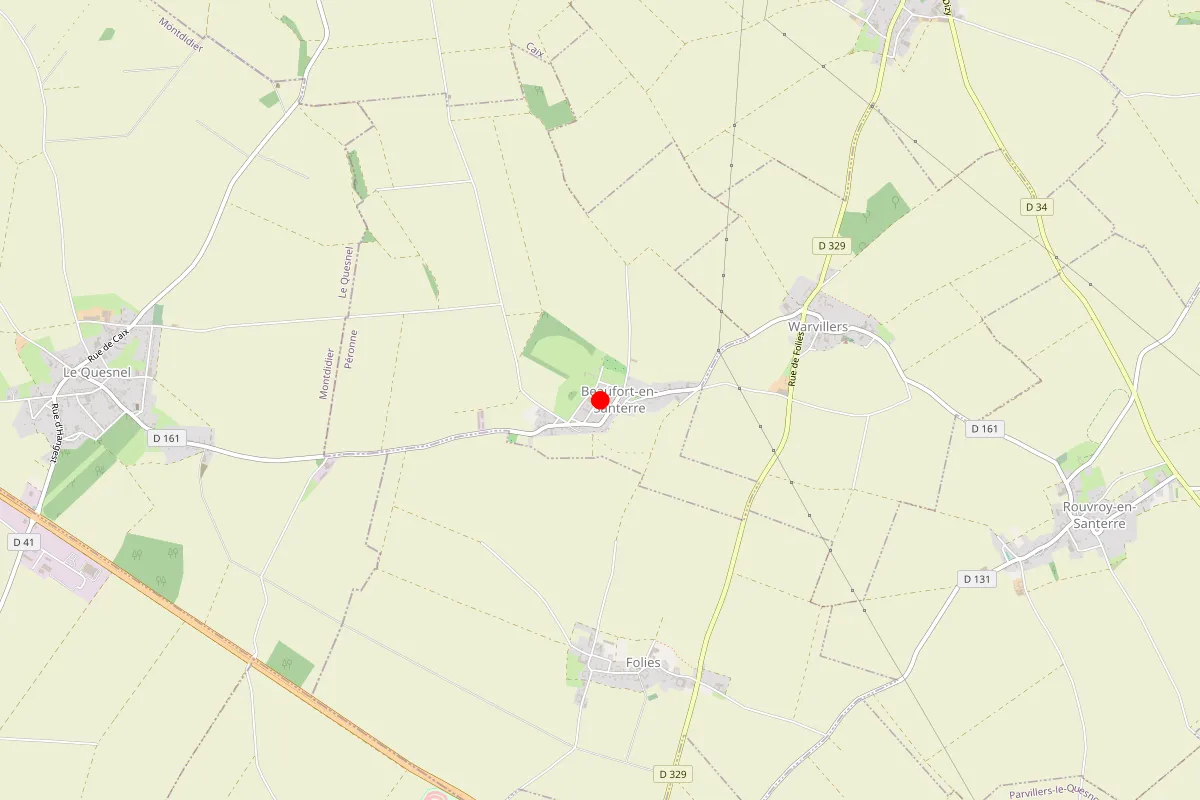 Plombier sur Beaufort En Santerre