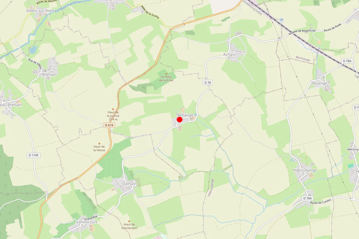 Plombier sur Bellange