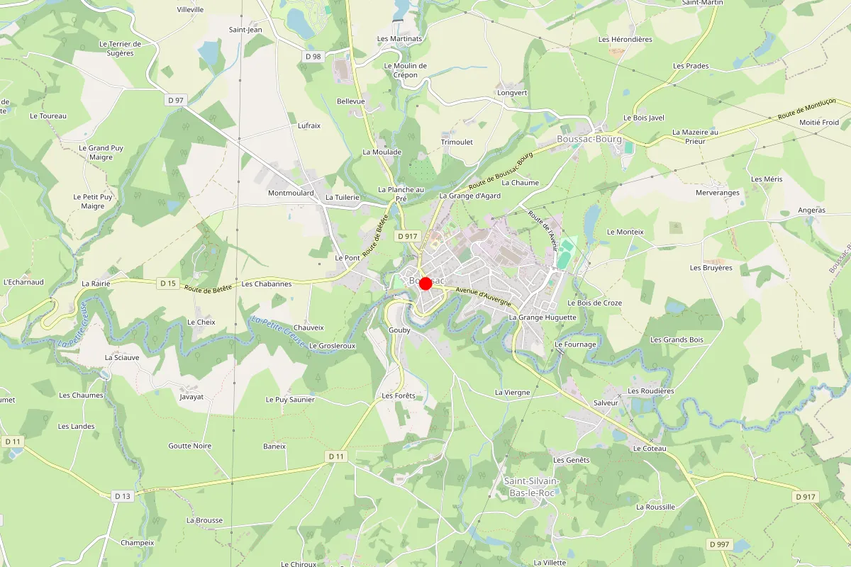 Plombier sur Boussac