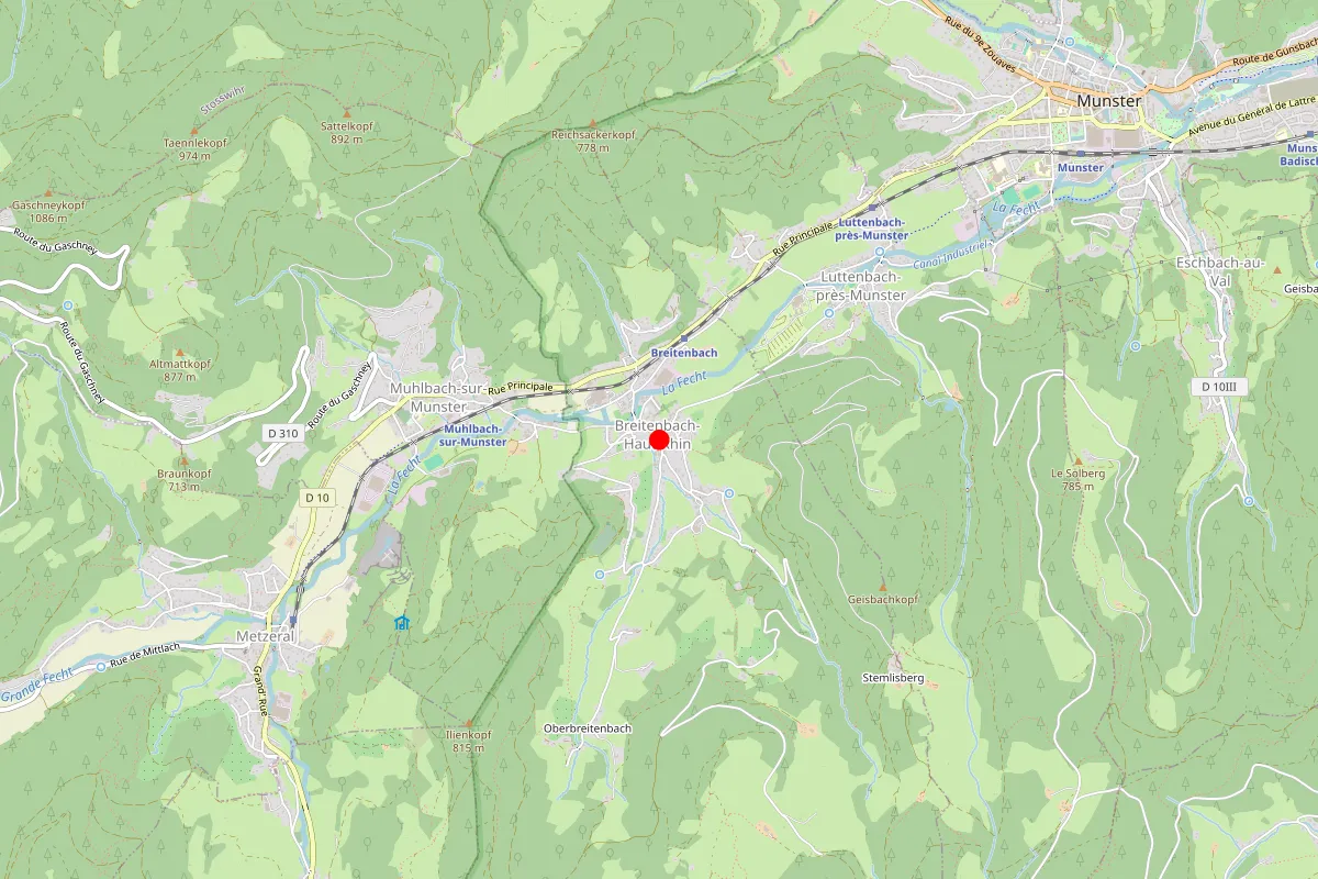 Plombier sur Breitenbach Haut Rhin
