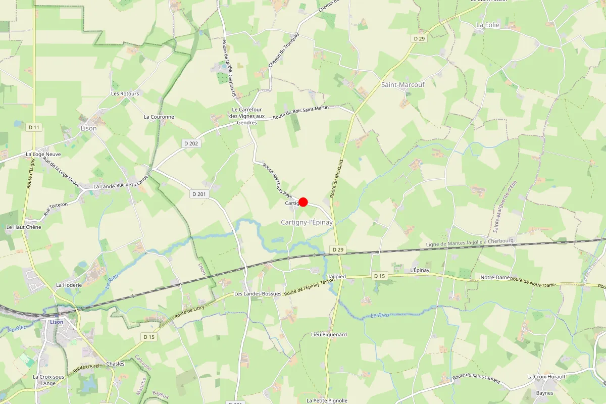 Plombier sur Cartigny L'Epinay