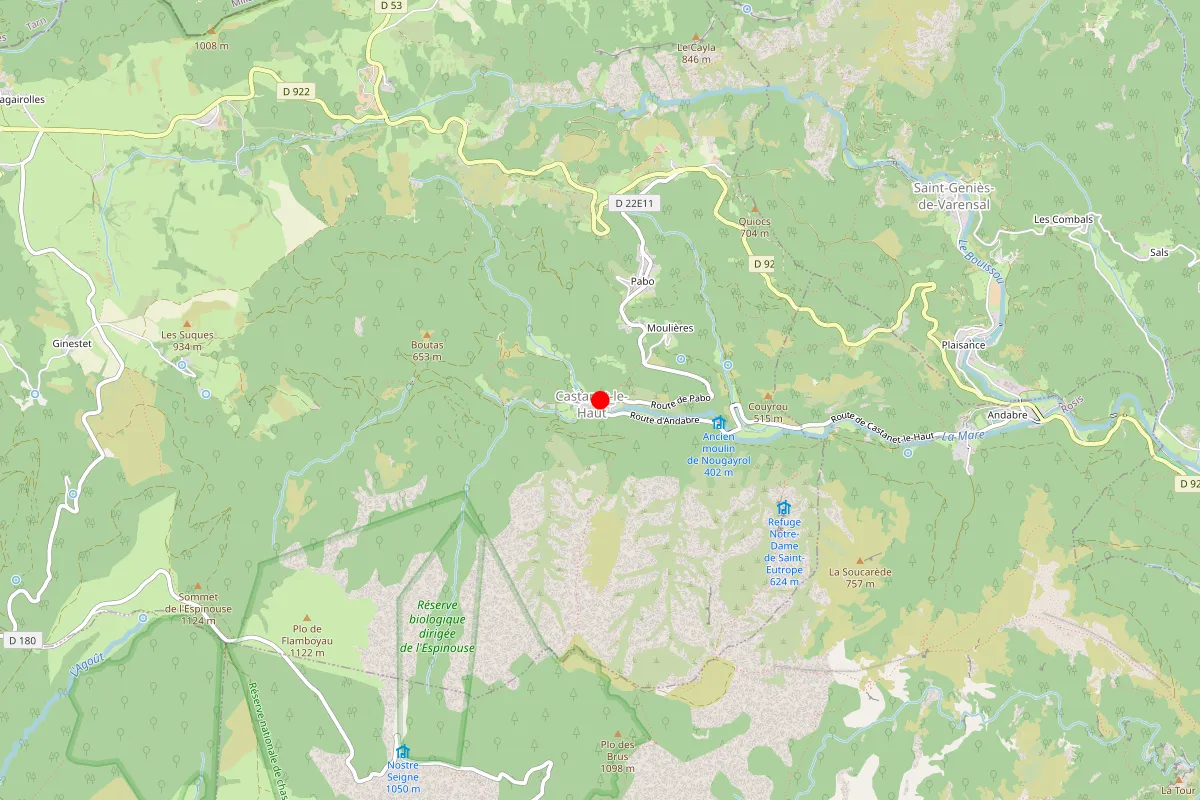 Plombier sur Castanet Le Haut