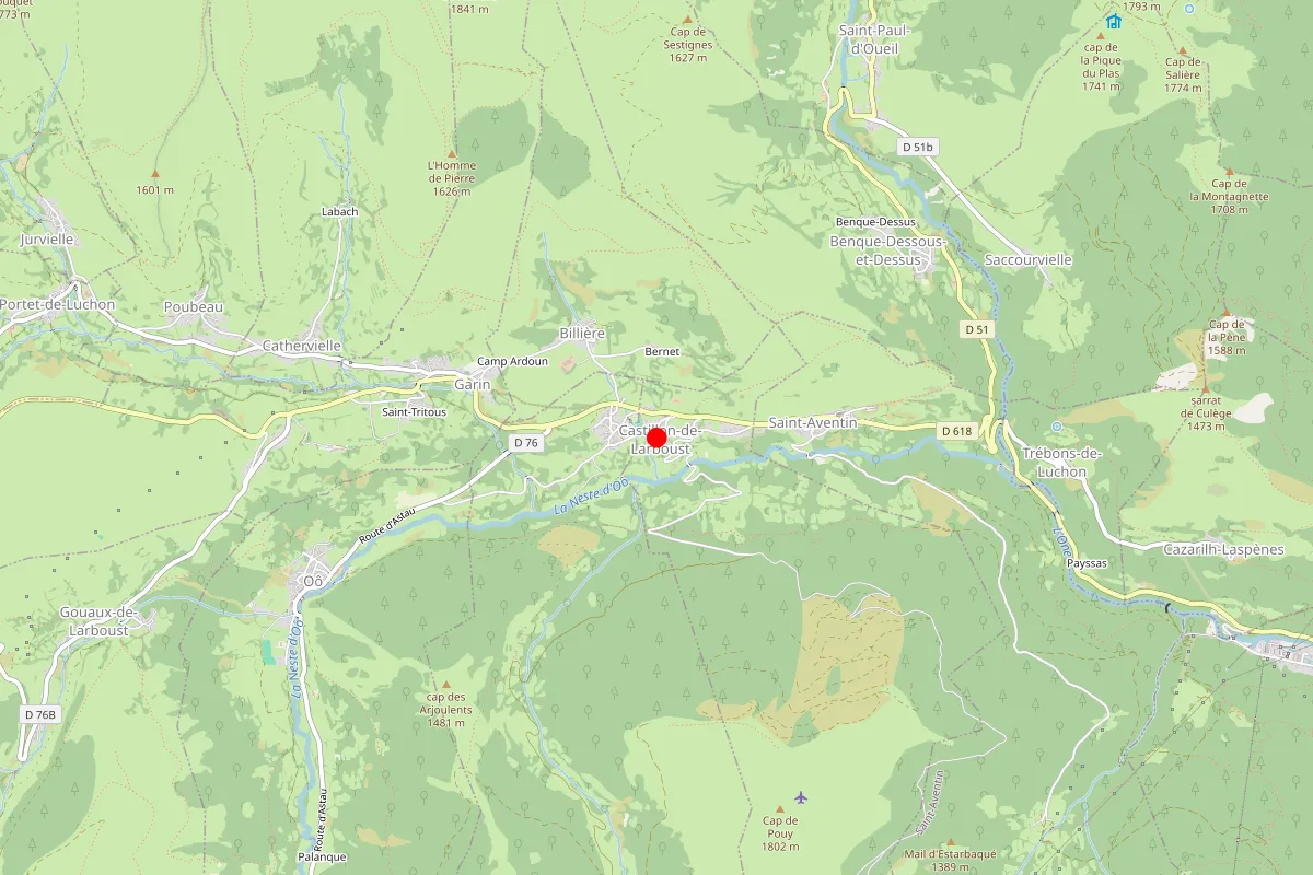 Plombier sur Castillon De Larboust