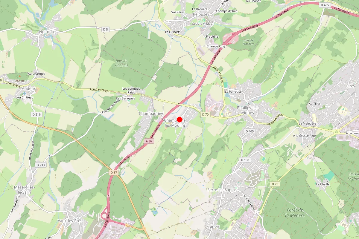 Plombier sur Champvans Les Moulins