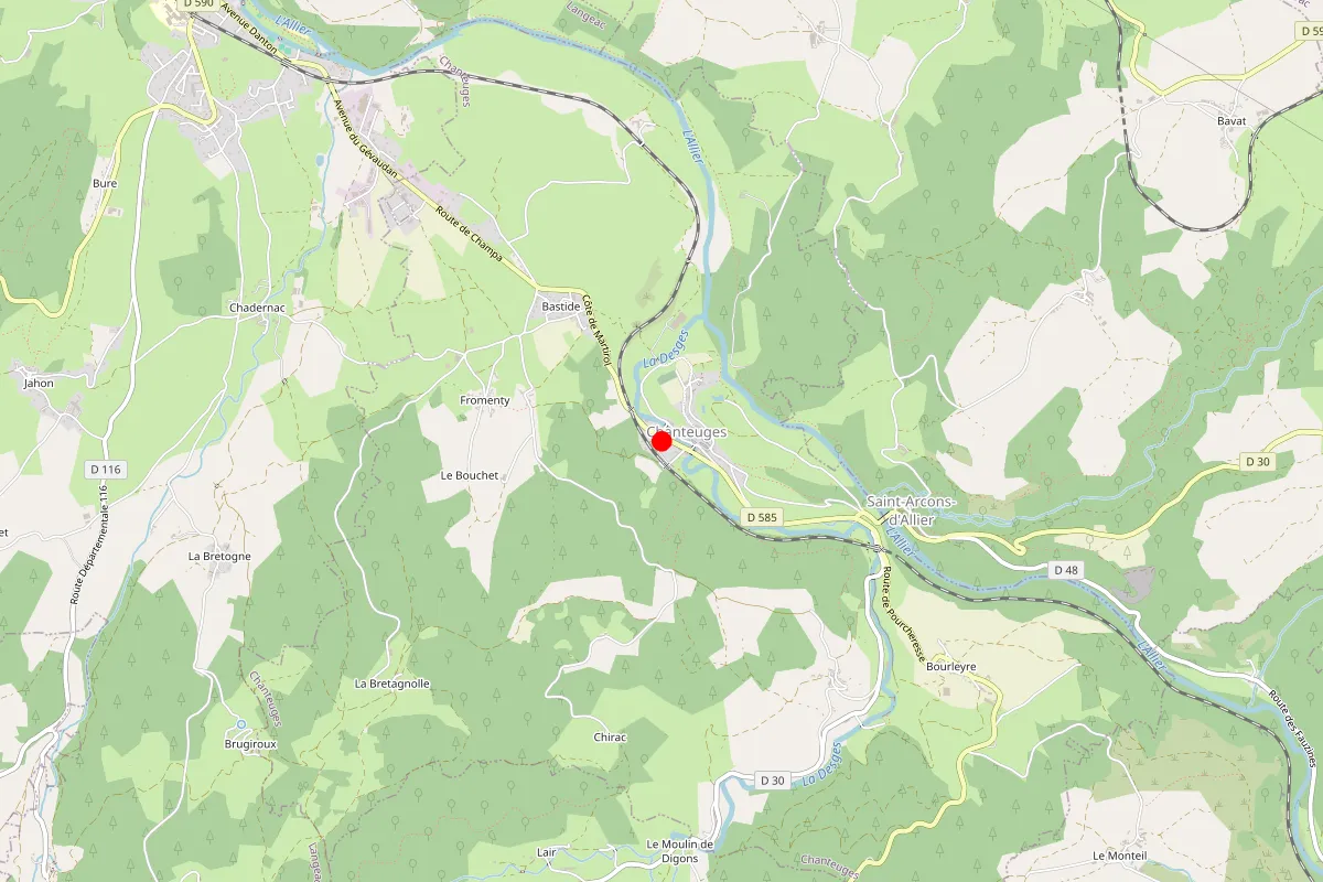 Plombier sur Chanteuges