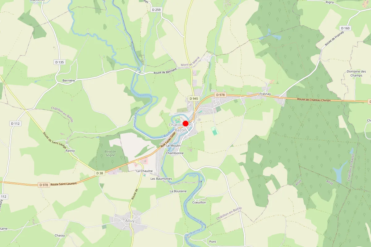Plombier sur Chatillon En Bazois