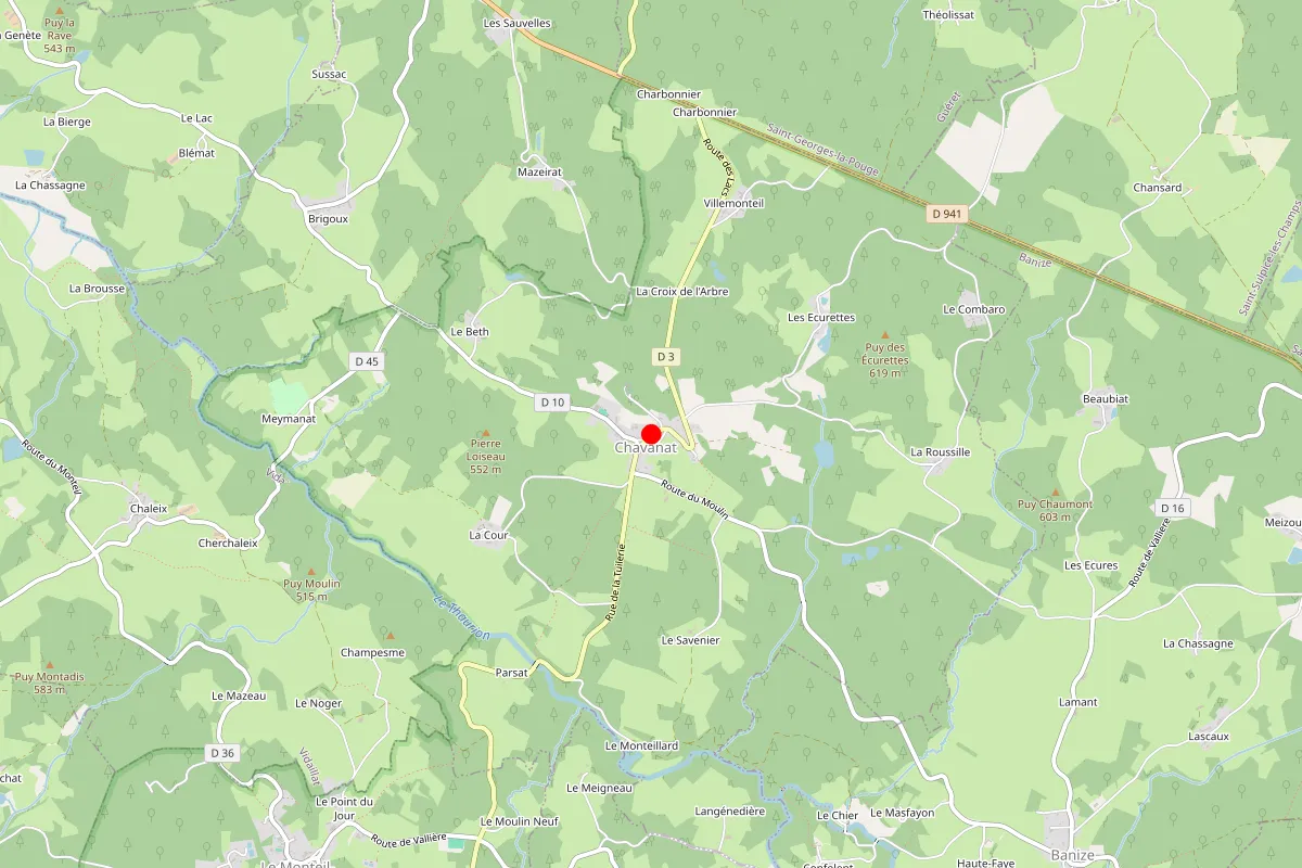 Plombier sur Chavanat