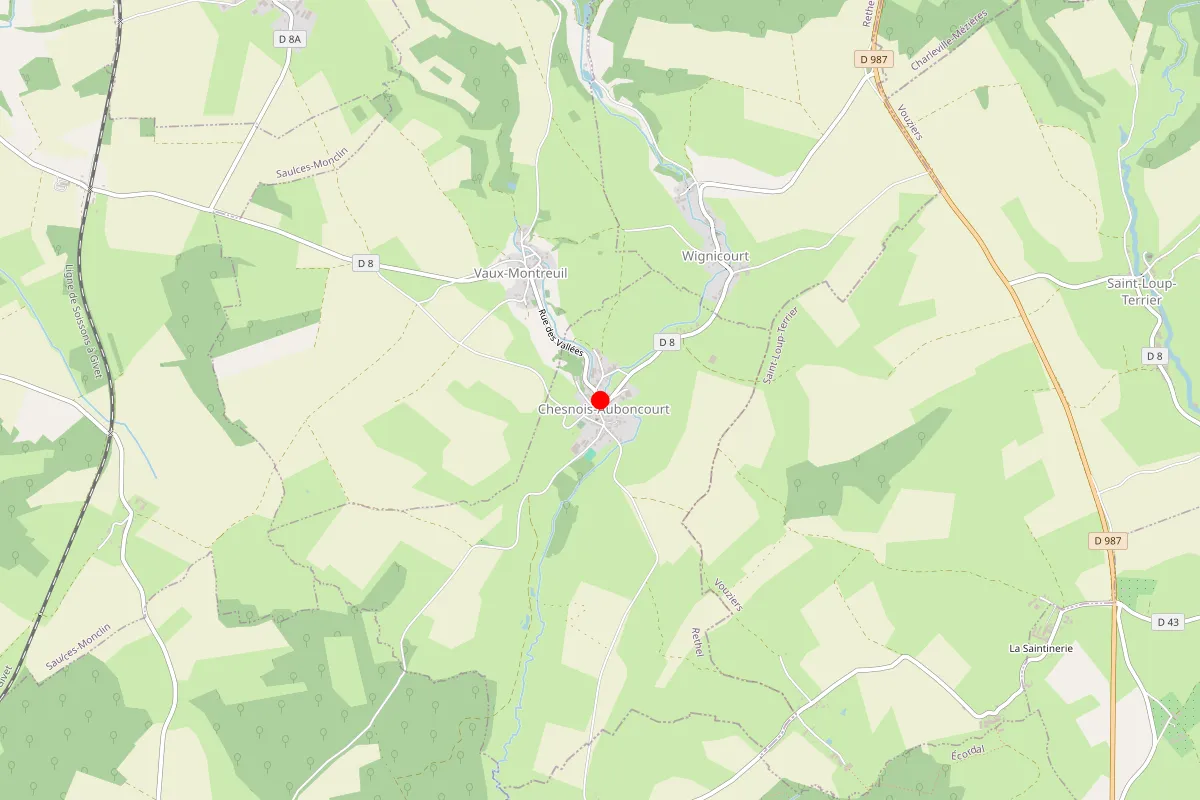 Plombier sur Chesnois Auboncourt