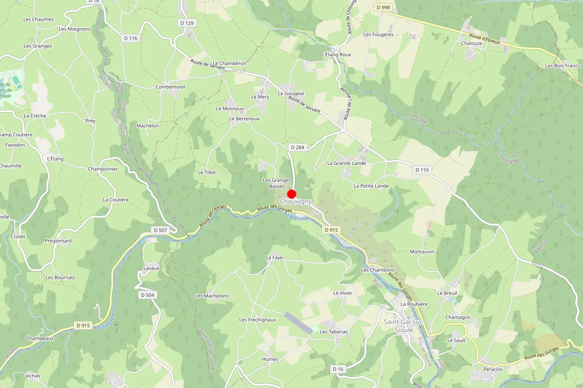 Plombier sur Chouvigny