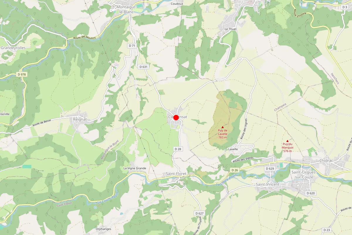 Plombier sur Clemensat