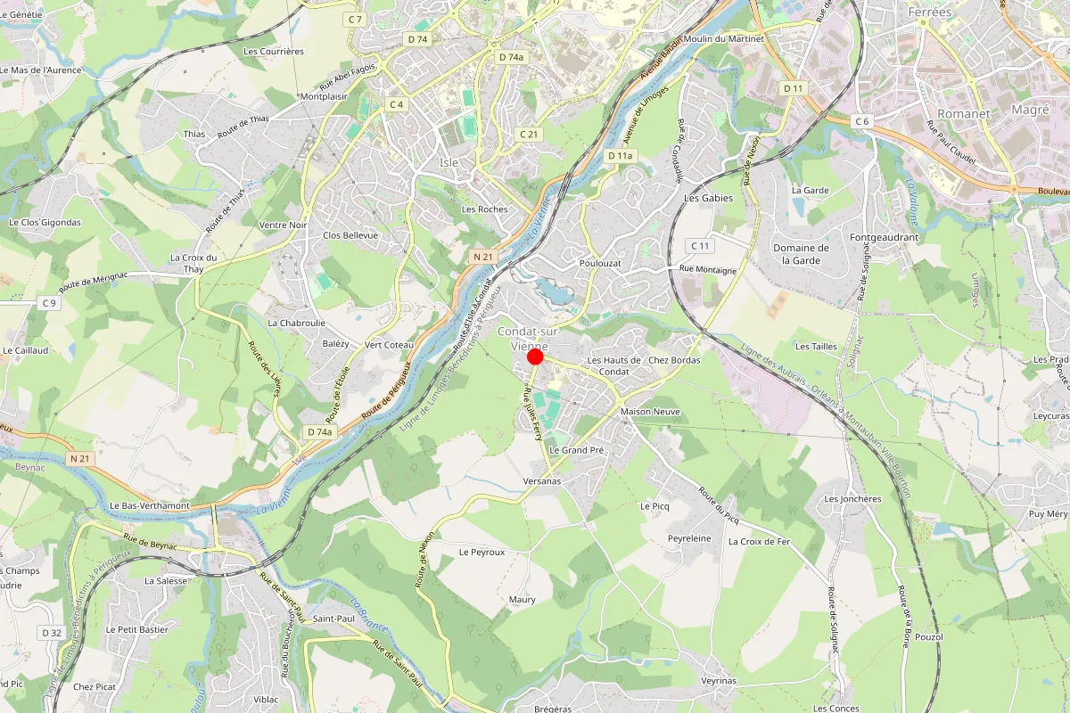 Plombier sur Condat Sur Vienne