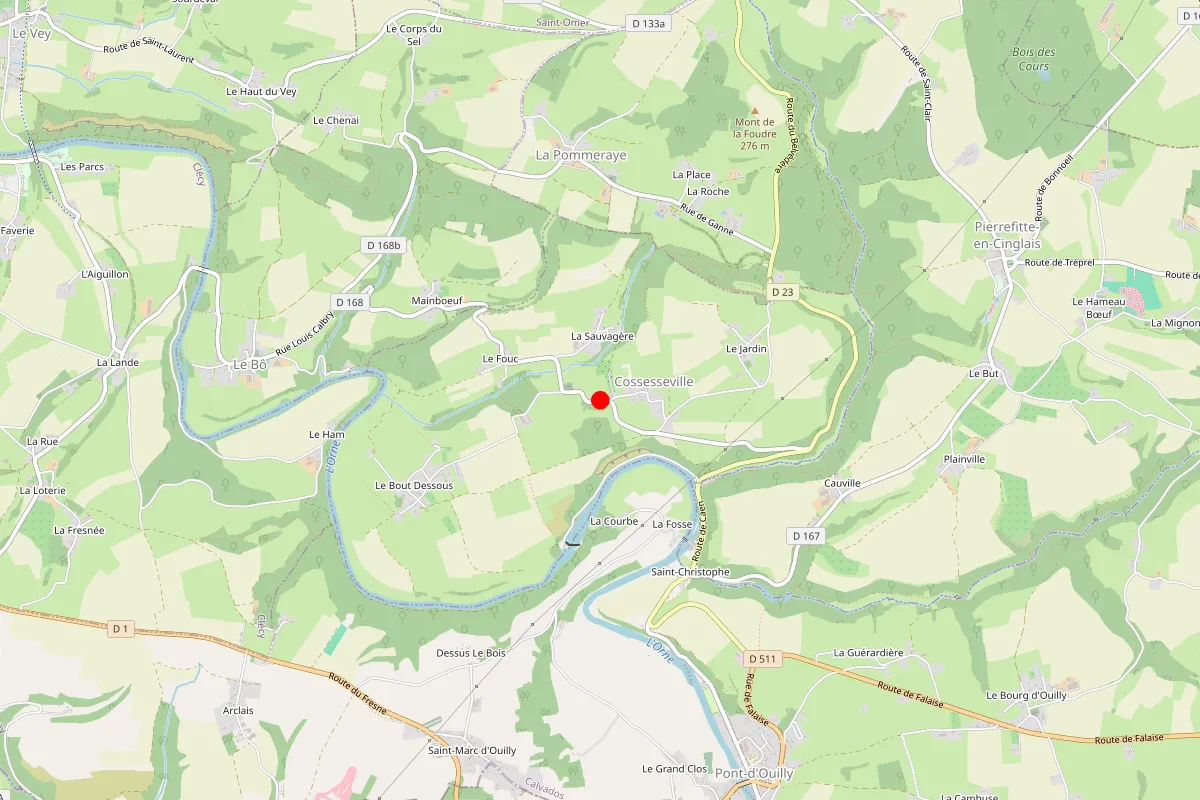 Plombier sur Cossesseville