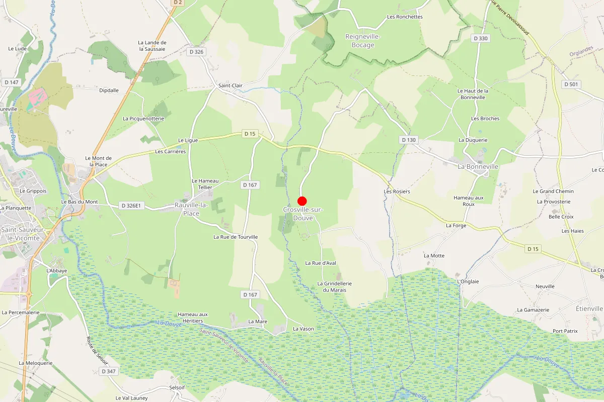 Plombier sur Crosville Sur Douve