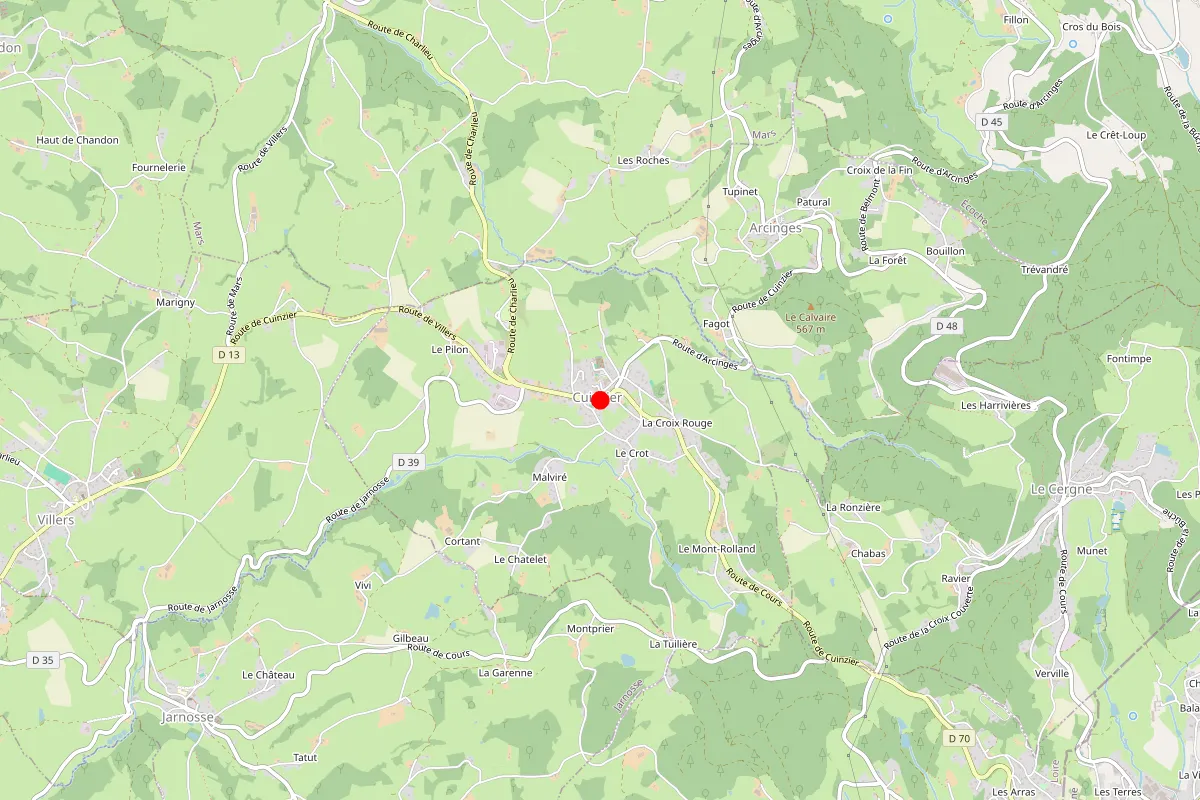 Plombier sur Cuinzier