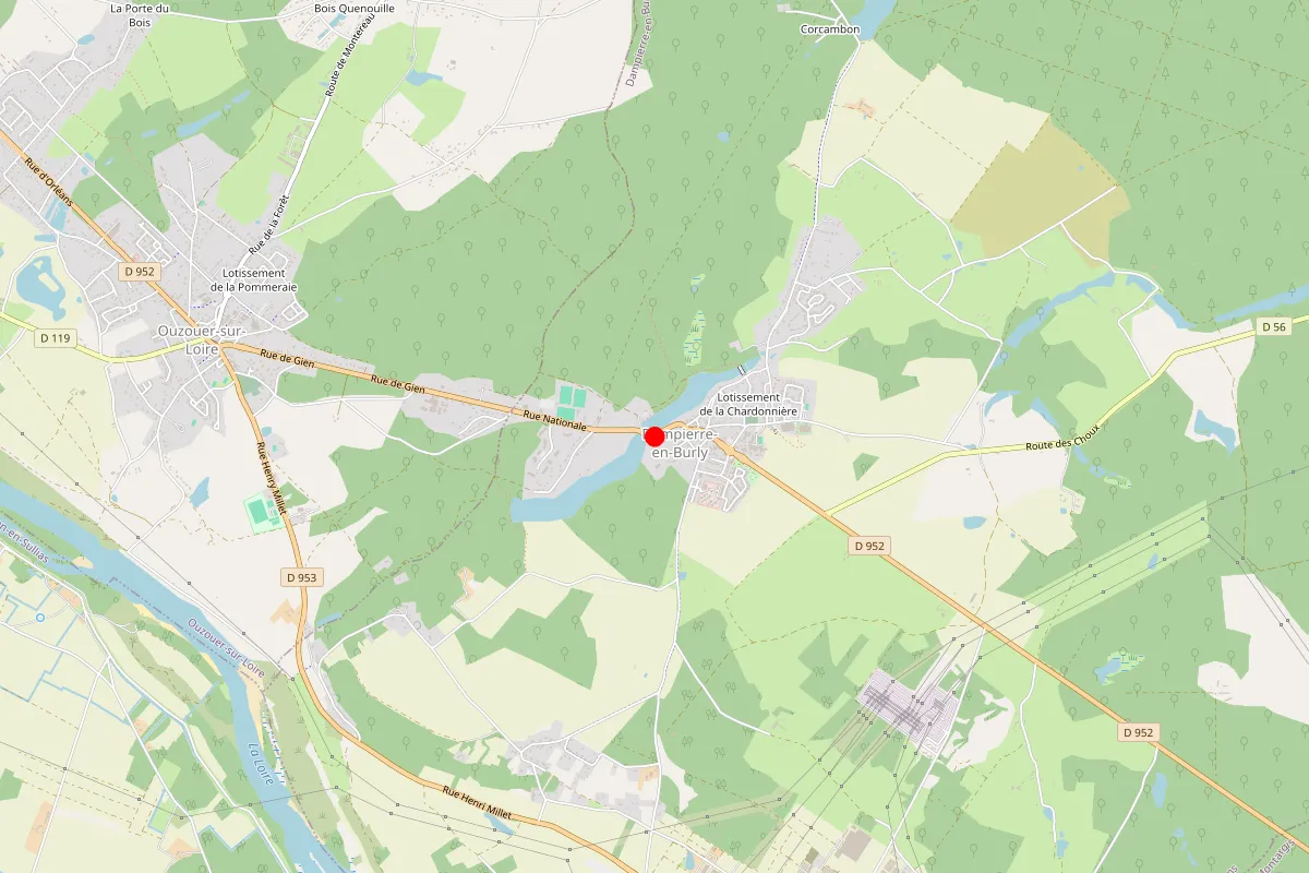 Plombier sur Dampierre En Burly