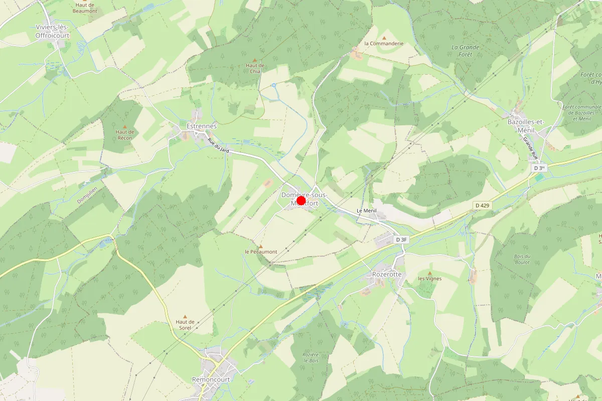 Plombier sur Domevre Sous Montfort