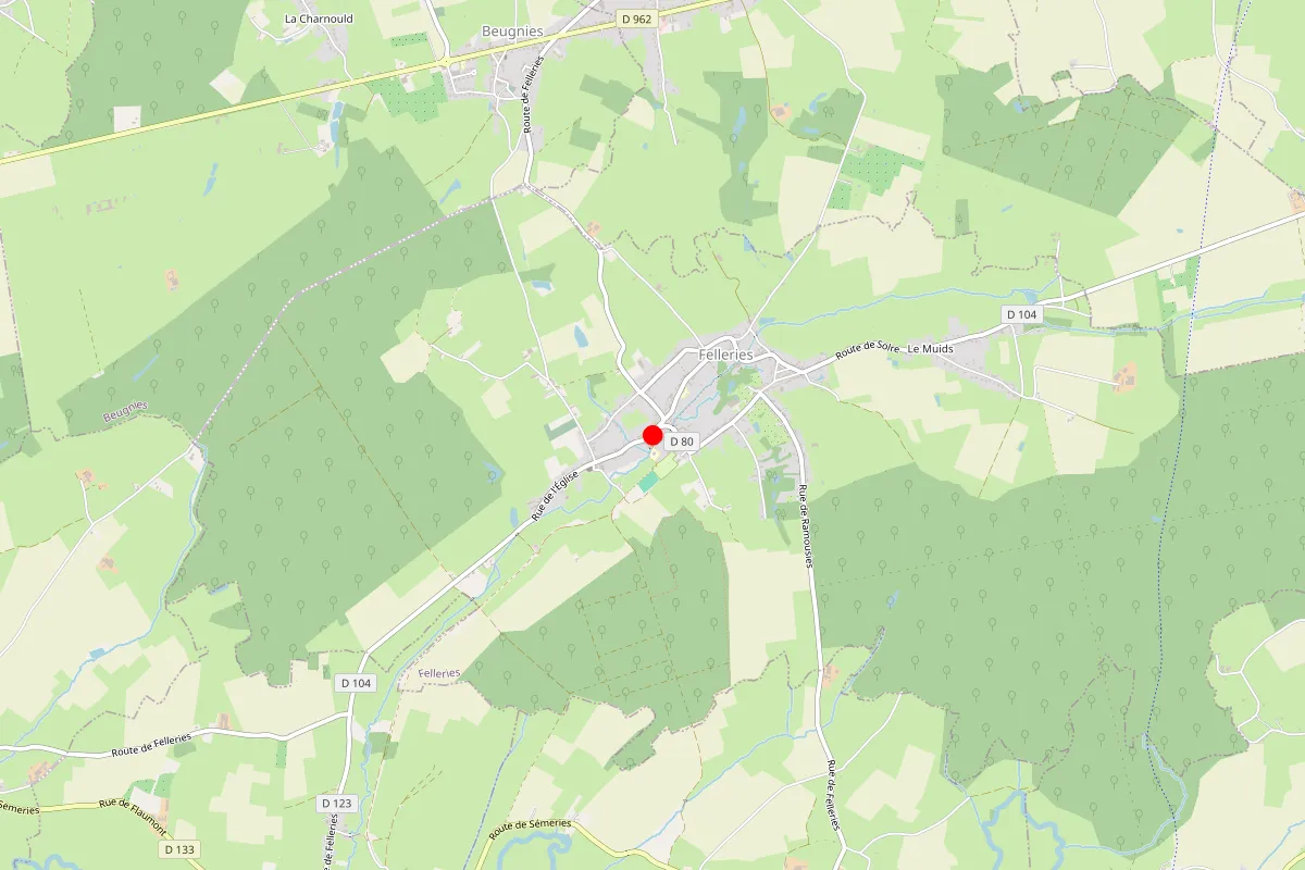 Plombier sur Felleries
