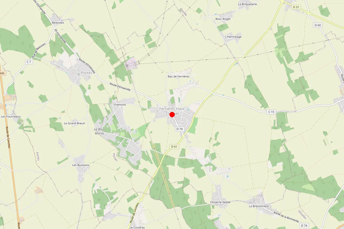 Plombier sur Ferrieres Haut Clocher