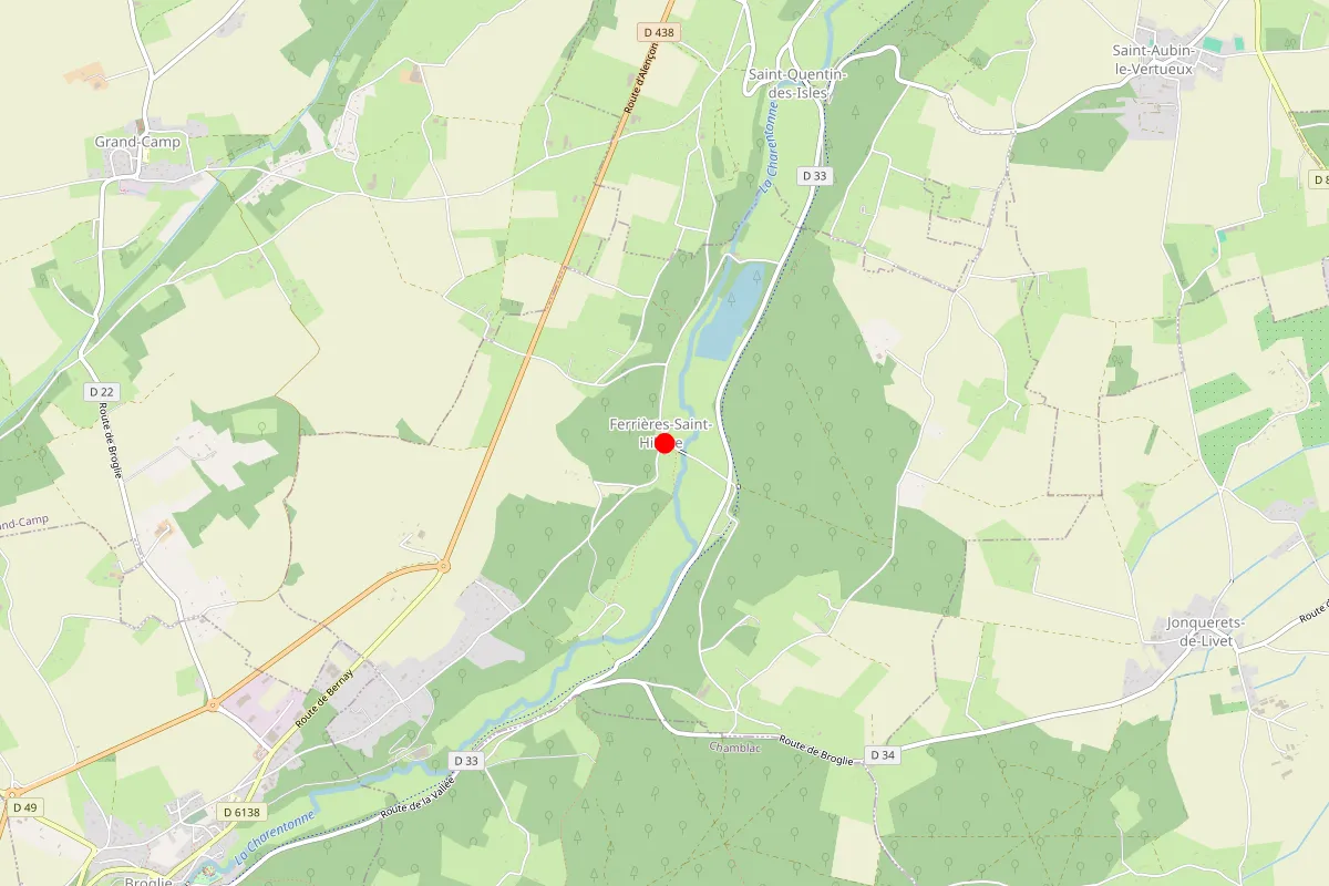 Plombier sur Ferrieres Saint Hilaire