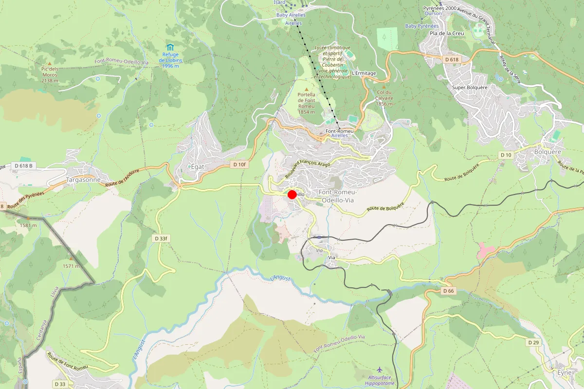 Plombier sur Font Romeu Odeillo Via