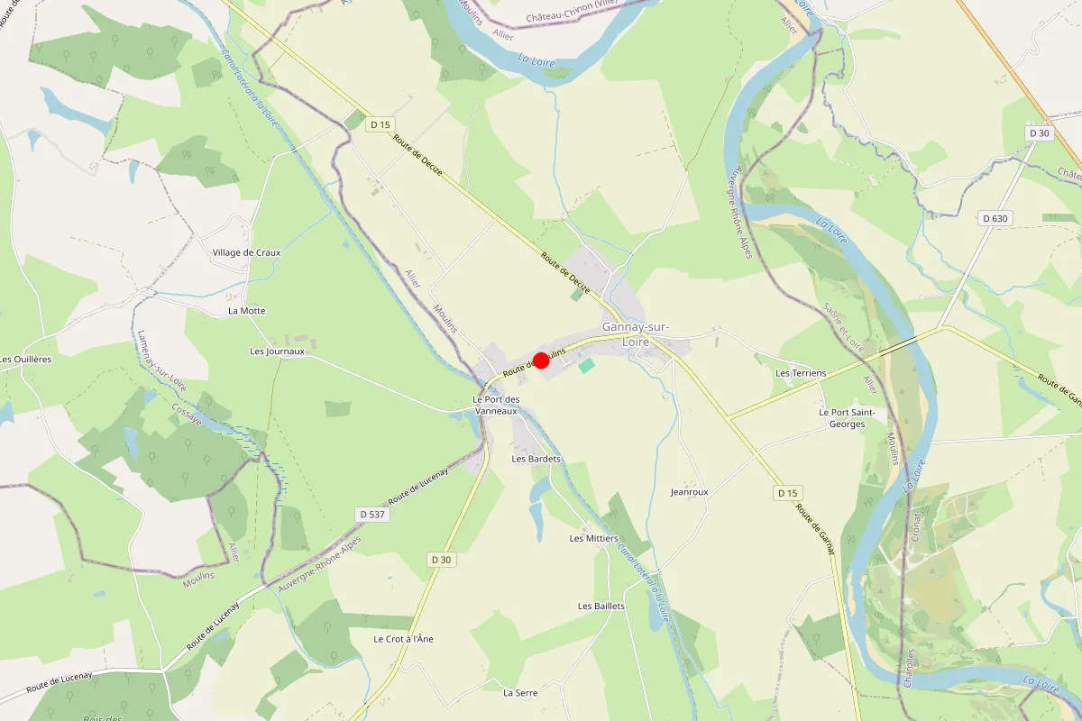 Plombier sur Gannay Sur Loire