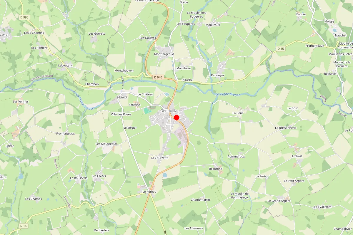 Plombier sur Genouillac