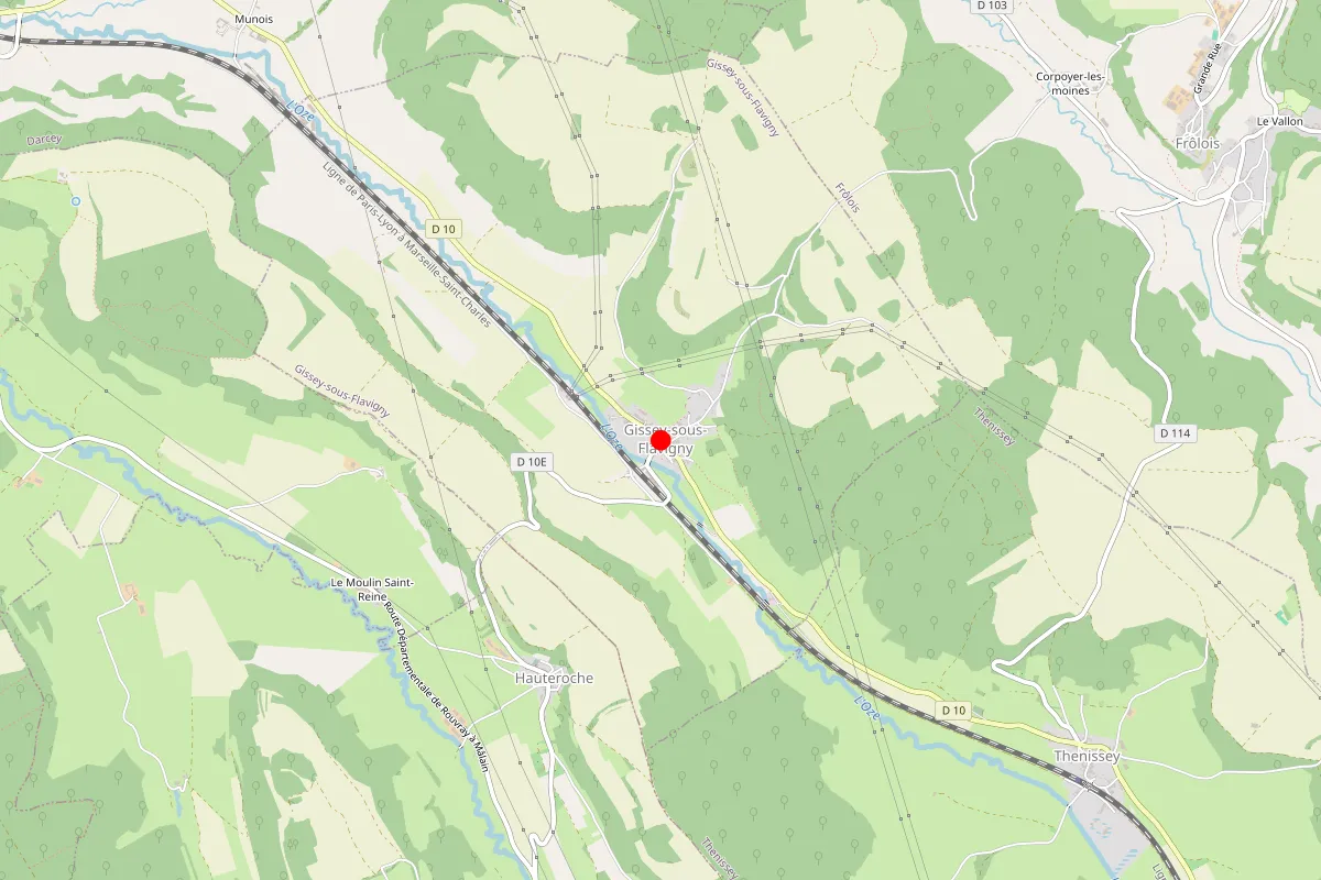 Plombier sur Gissey Sous Flavigny
