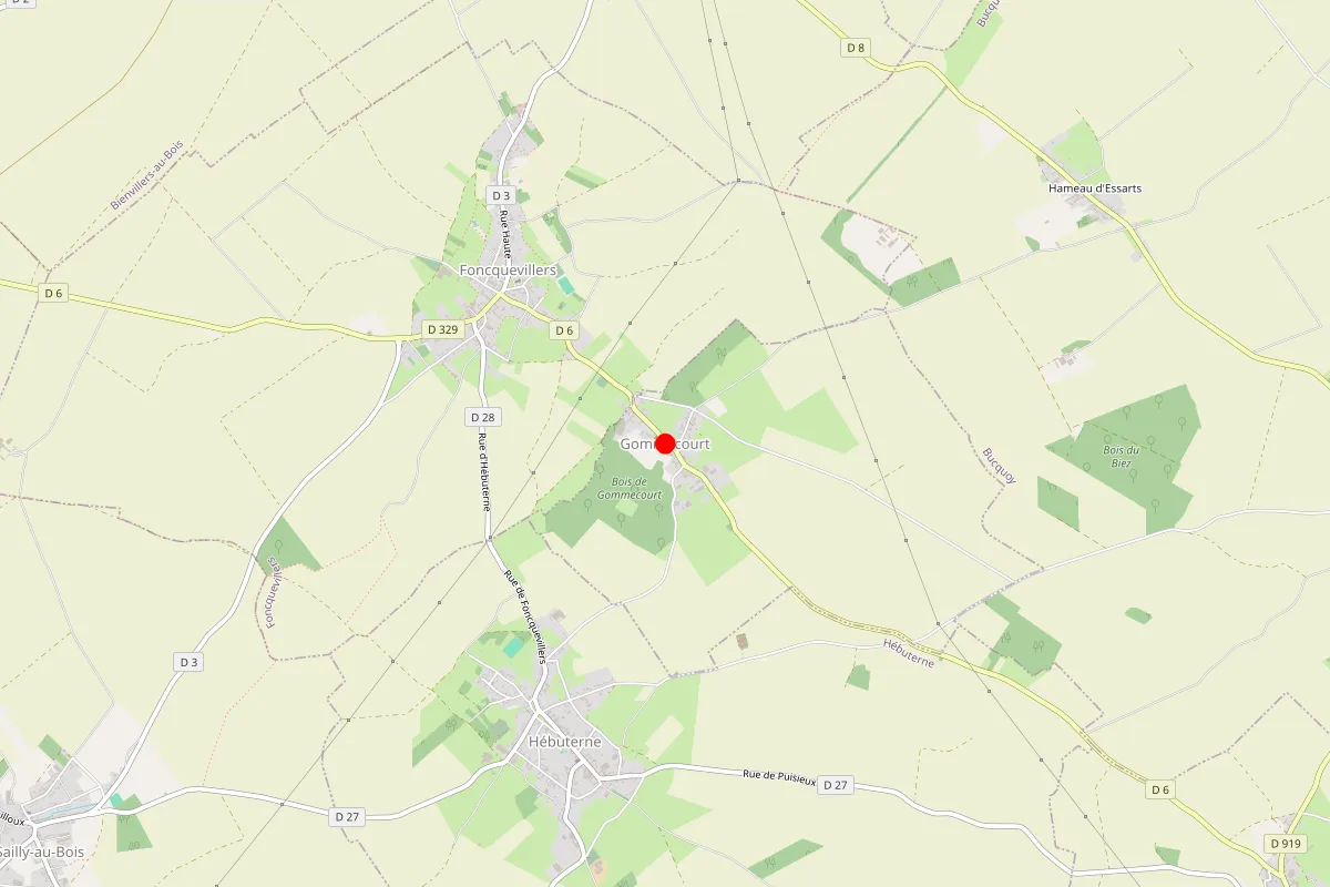 Plombier sur Gommecourt
