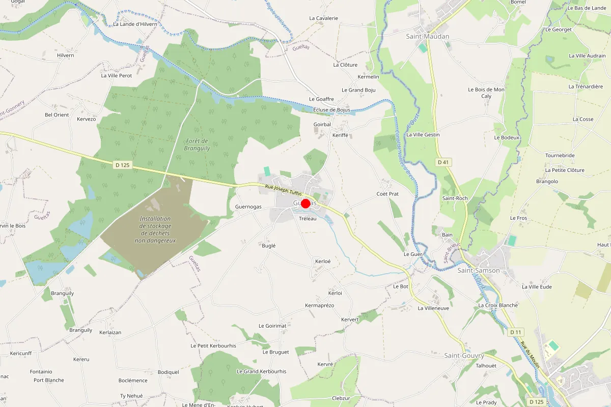 Plombier sur Gueltas