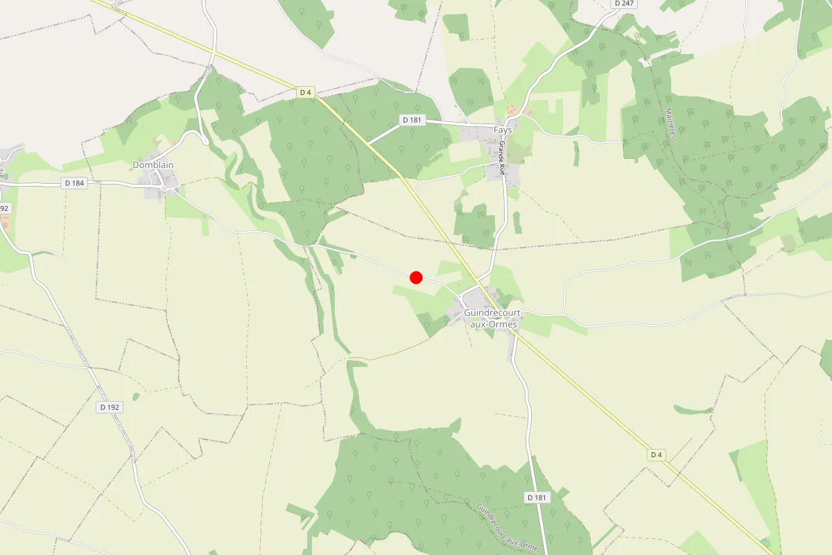 Plombier sur Guindrecourt Aux Ormes