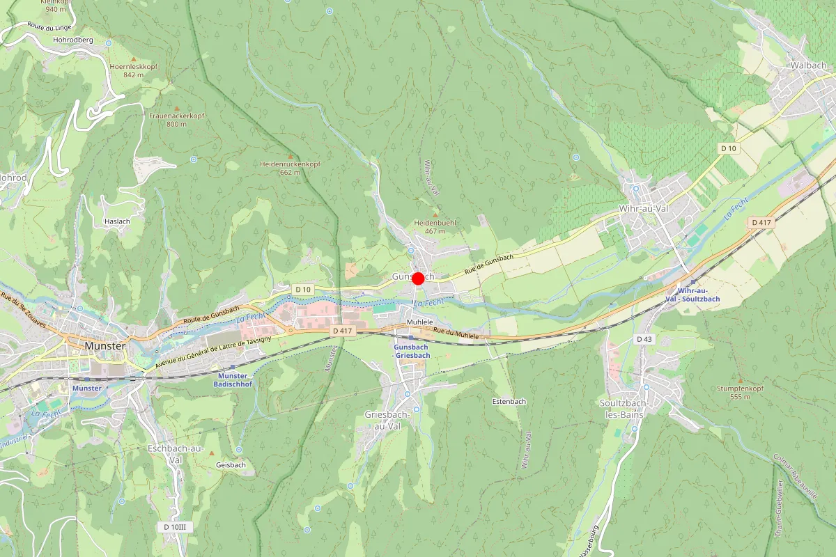 Plombier sur Gunsbach