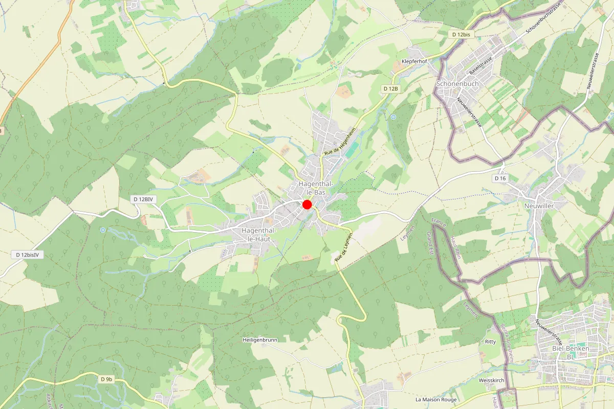 Plombier sur Hagenthal Le Bas