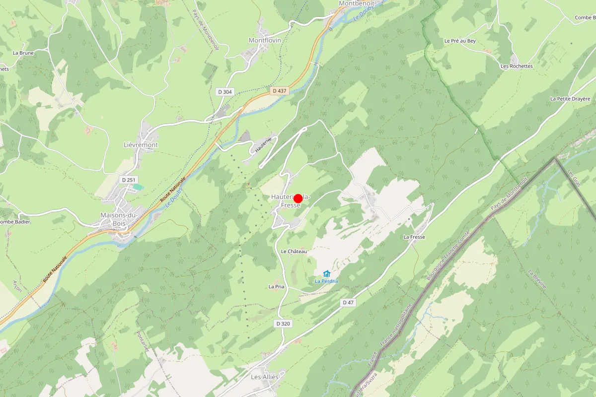 Plombier sur Hauterive La Fresse
