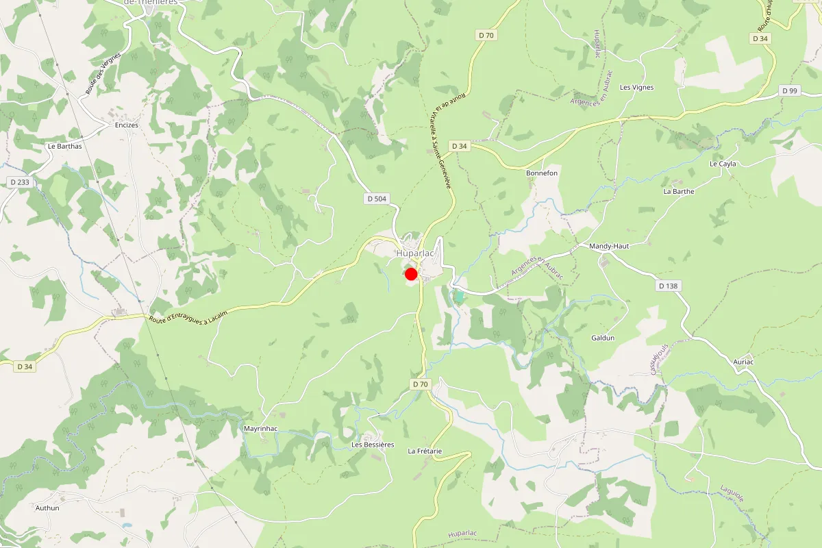 Plombier sur Huparlac