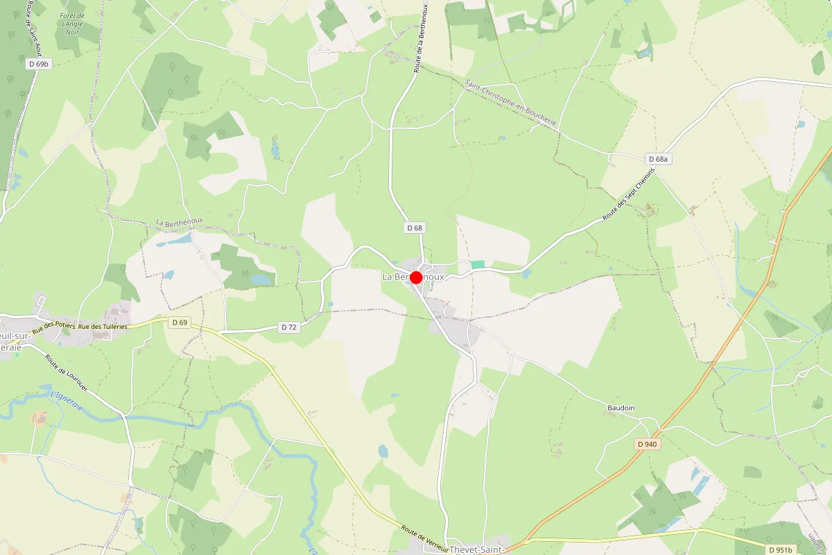 Plombier sur La Berthenoux