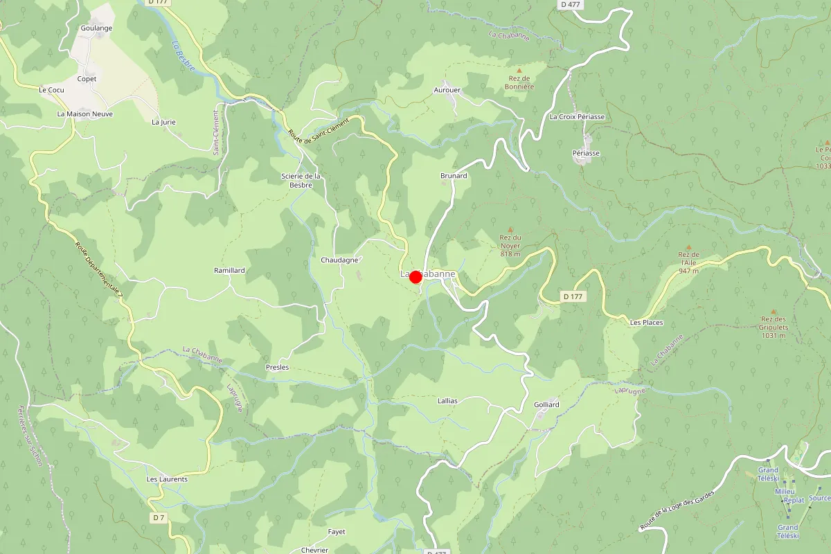 Plombier sur La Chabanne