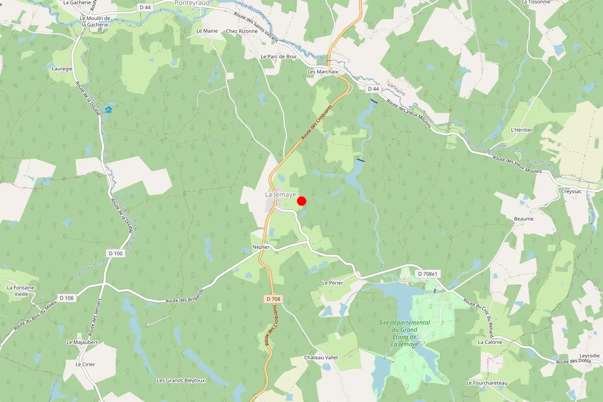 Plombier sur La Jemaye Ponteyraud