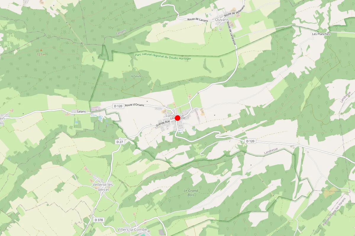 Plombier sur Landresse