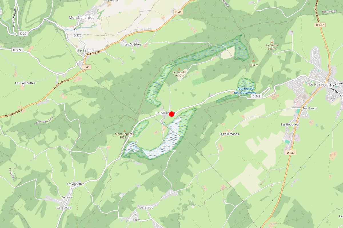 Plombier sur Le Memont