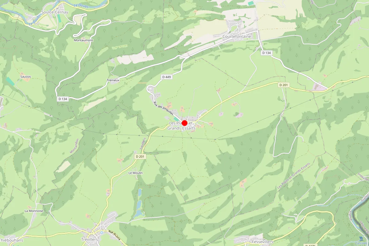 Plombier sur Les Plains Et Grands Essarts