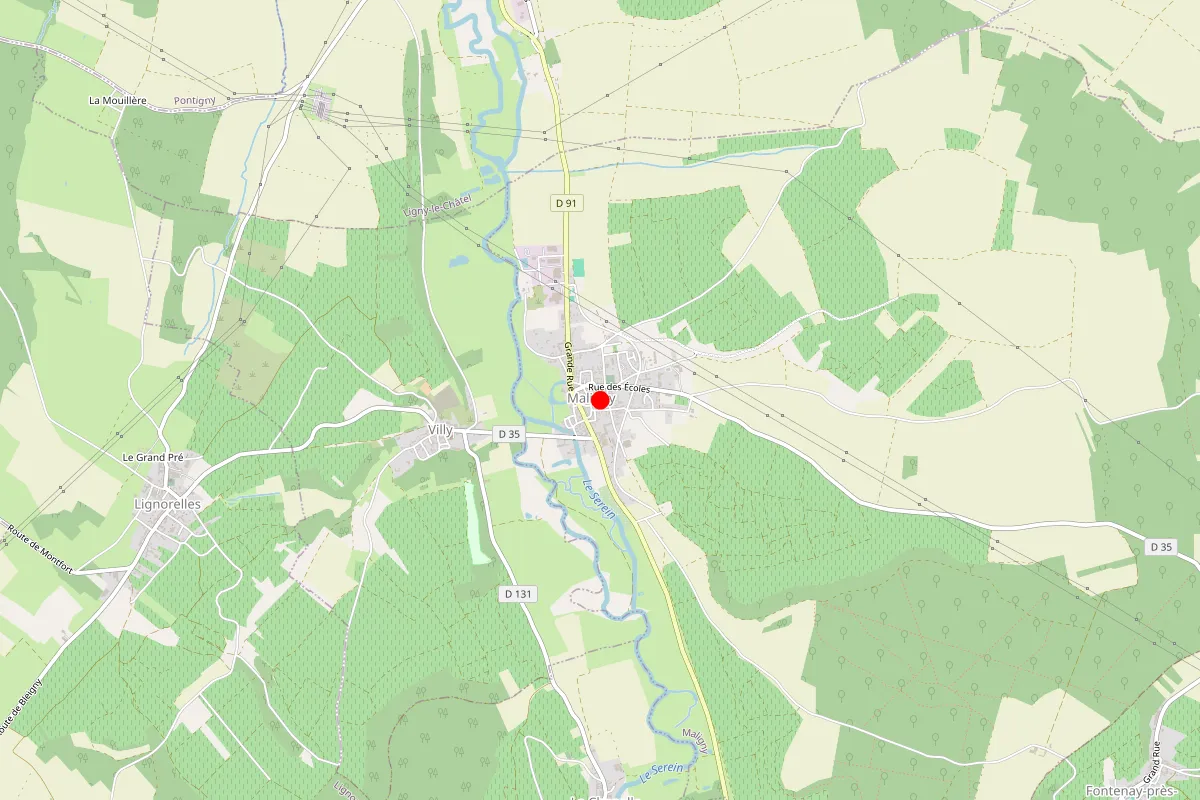 Plombier sur Maligny