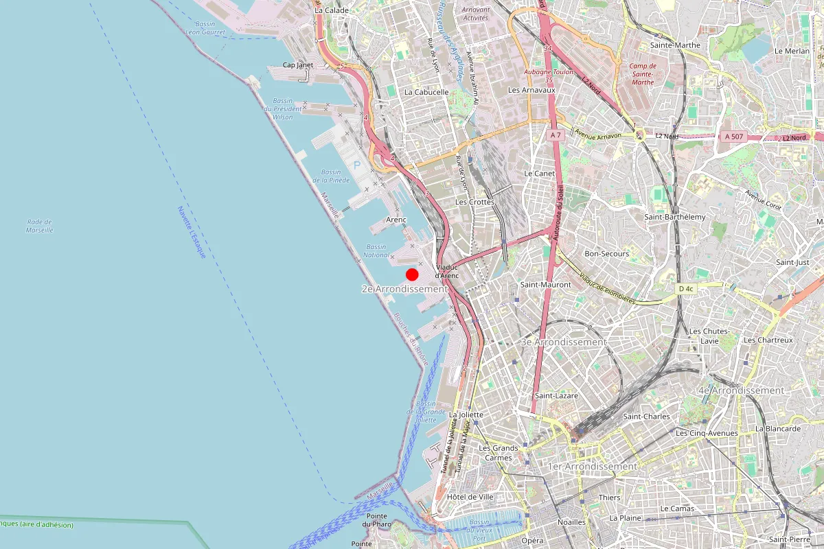 Plombier sur Marseille 2ème Arrondissement