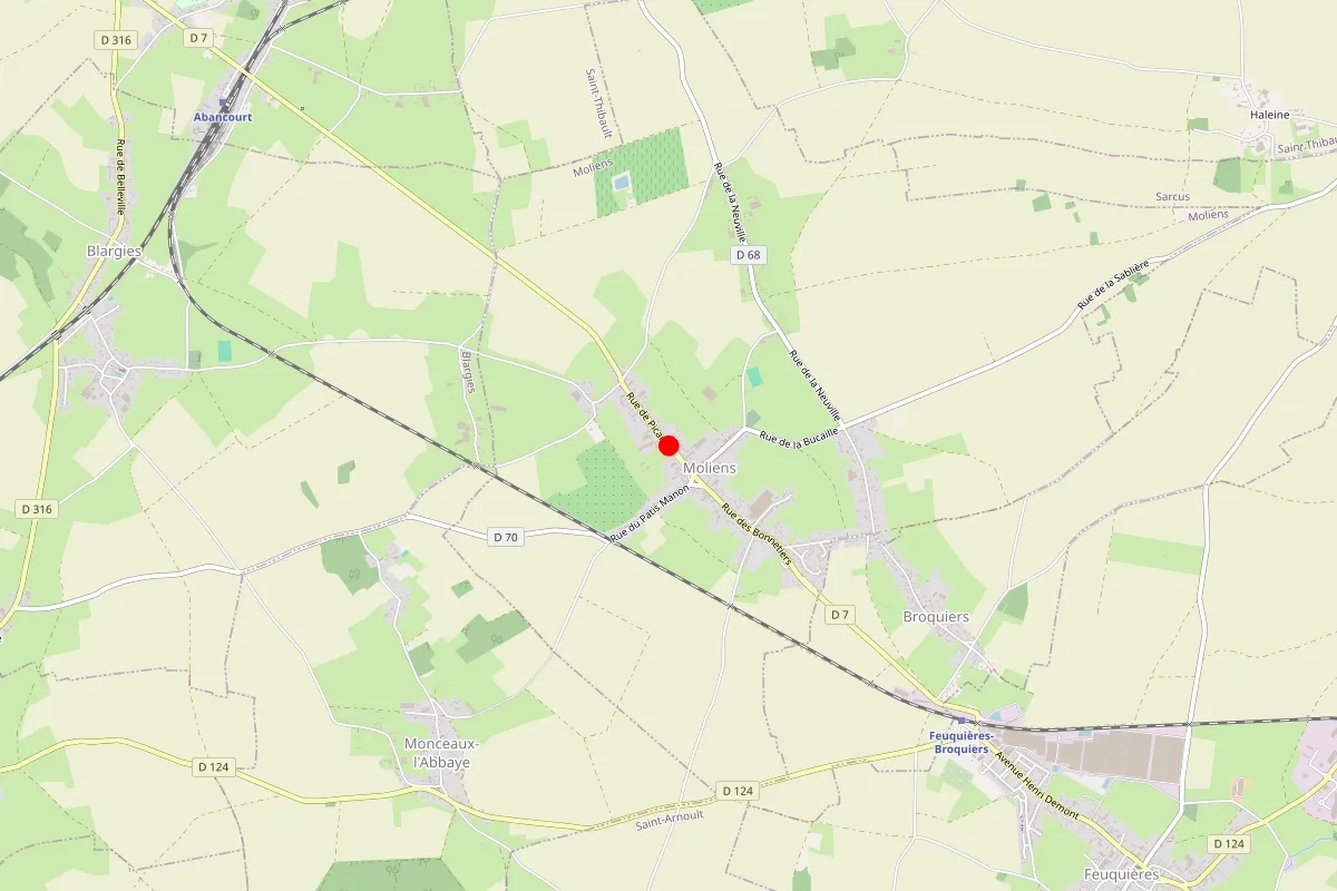 Plombier sur Moliens