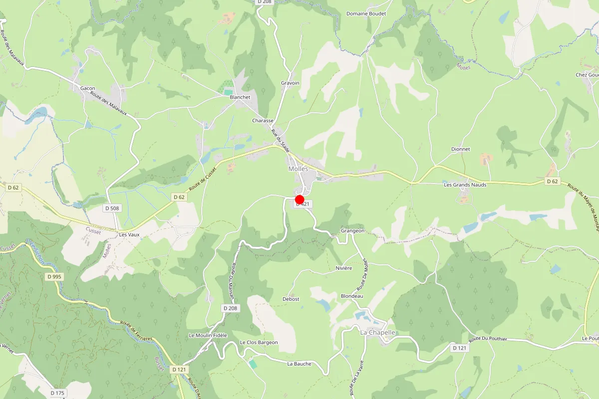 Plombier sur Molles
